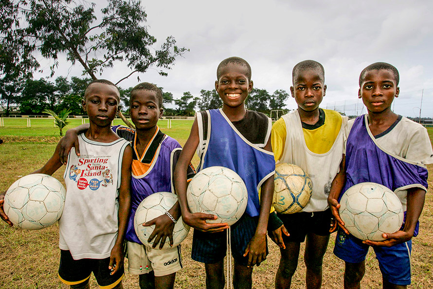 Formation et entraînements de jeunes joueurs